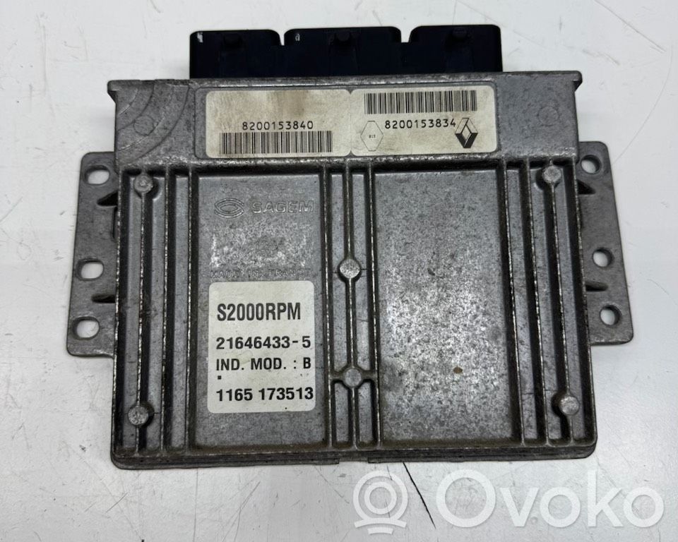 Renault Clio II Engine control unit/module 