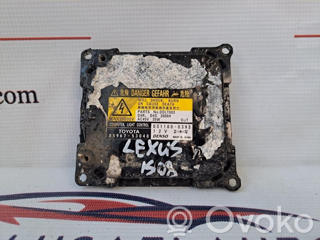 Lexus IS 220D-250-350 Sterownik / moduł świateł Xenon 