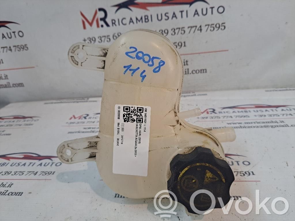 Opel Karl Jäähdytysnesteen paisuntasäiliö 