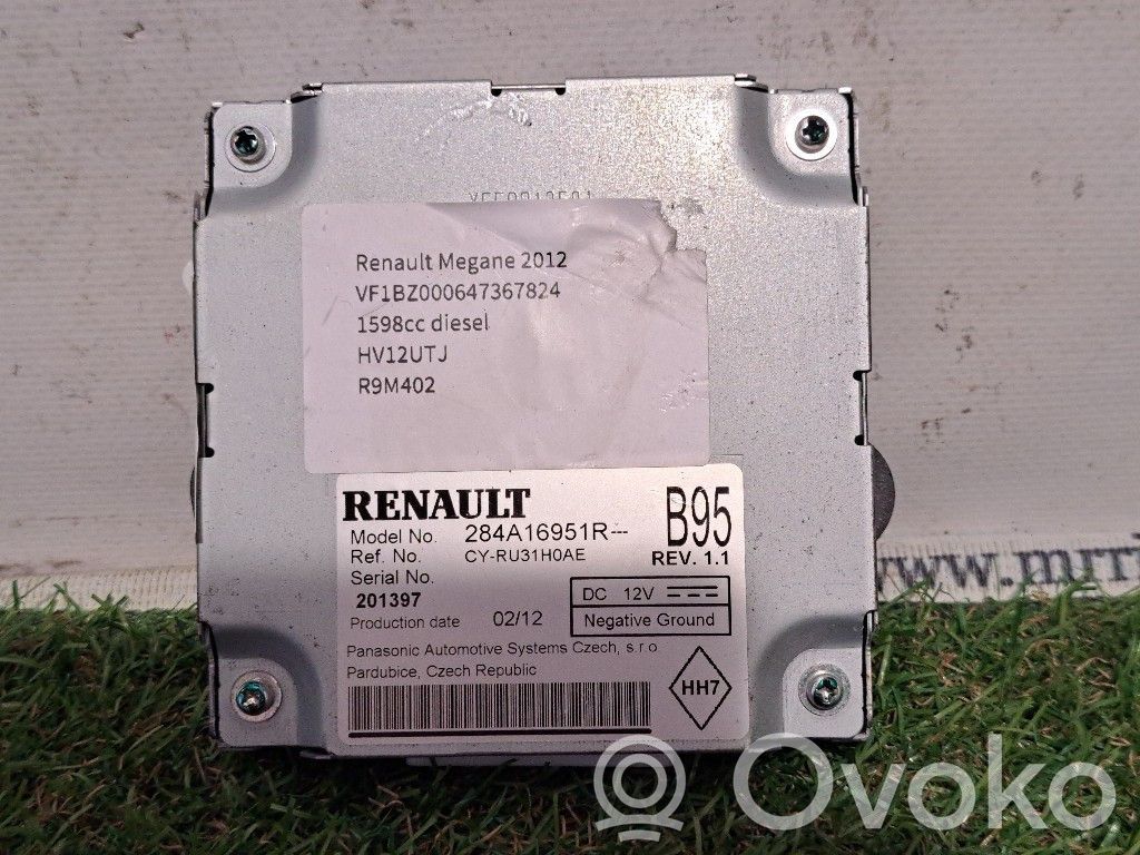Renault Megane III Modul unitate control cameră 