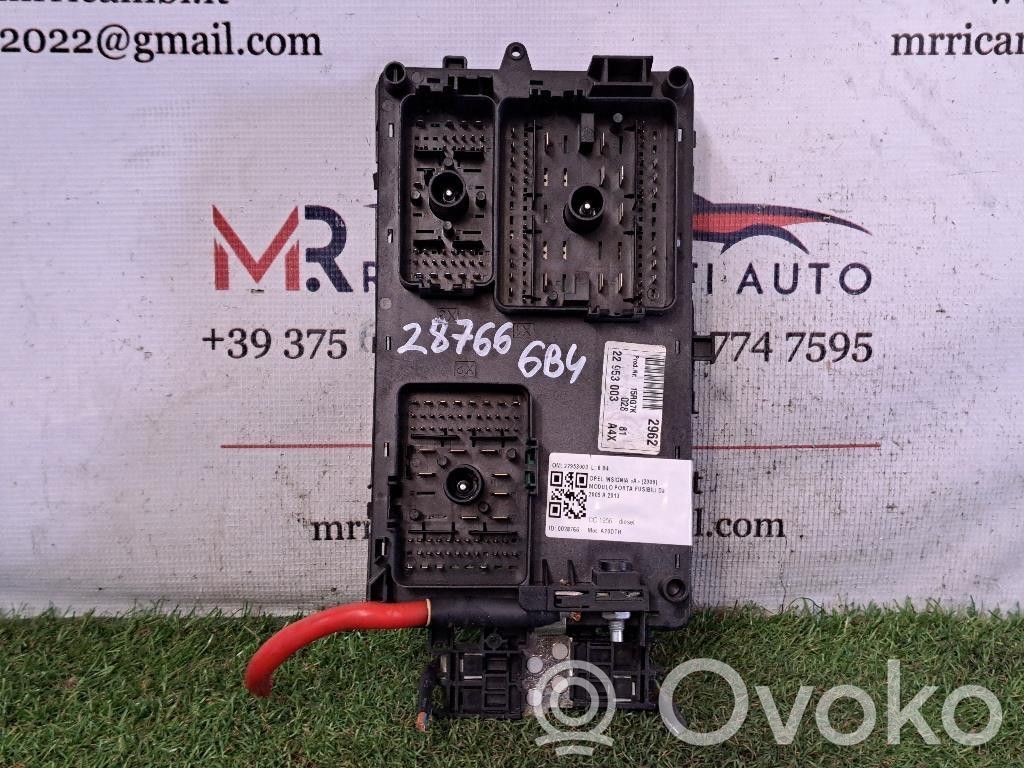 Opel Insignia A Módulo de fusible 
