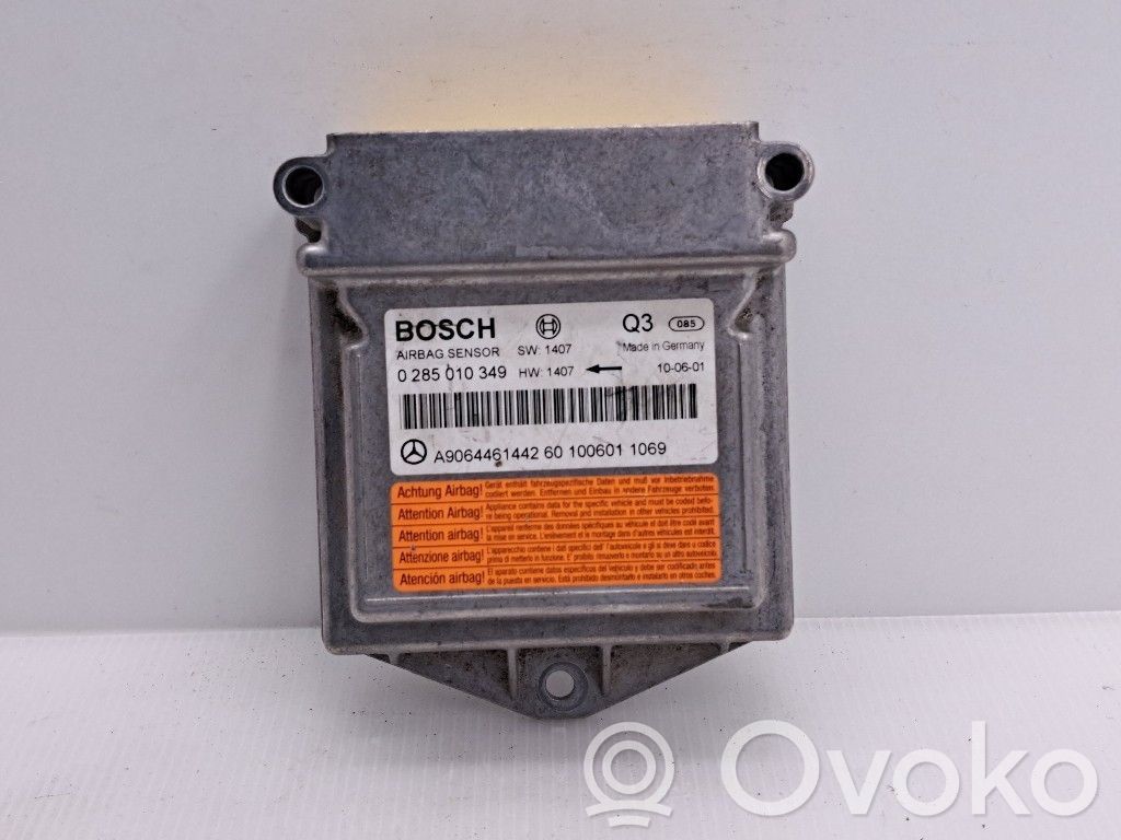 Mercedes-Benz Sprinter W906 Unitate/modul de comandă airbaguri 