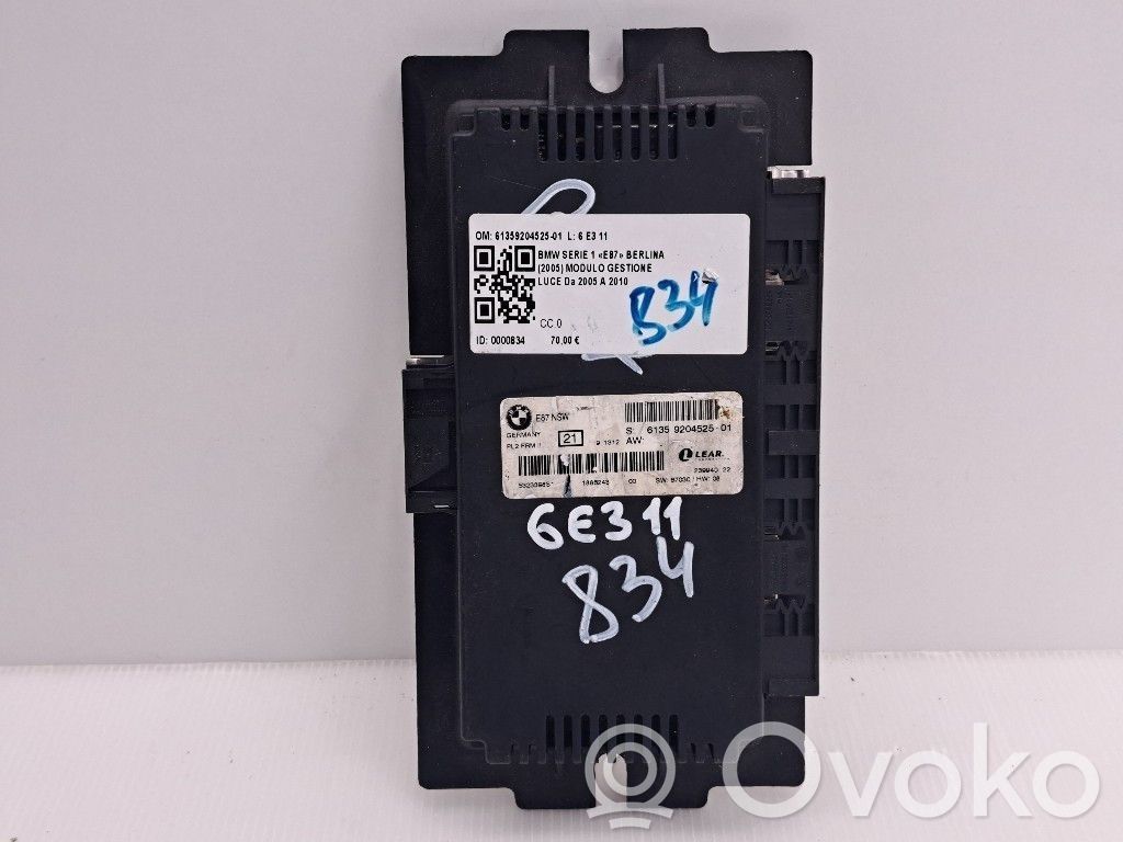 BMW 1 E81 E87 Light module LCM 