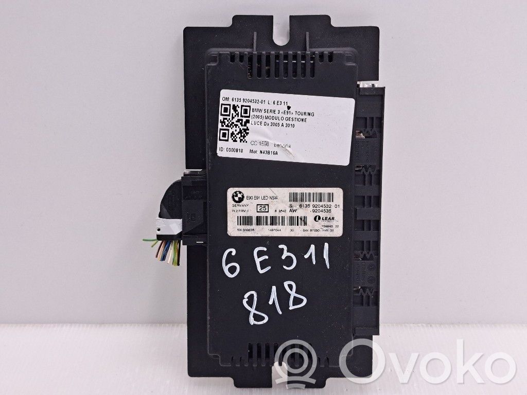 Módulo de luz LCM   61359204532,61359204532,N43B16A
