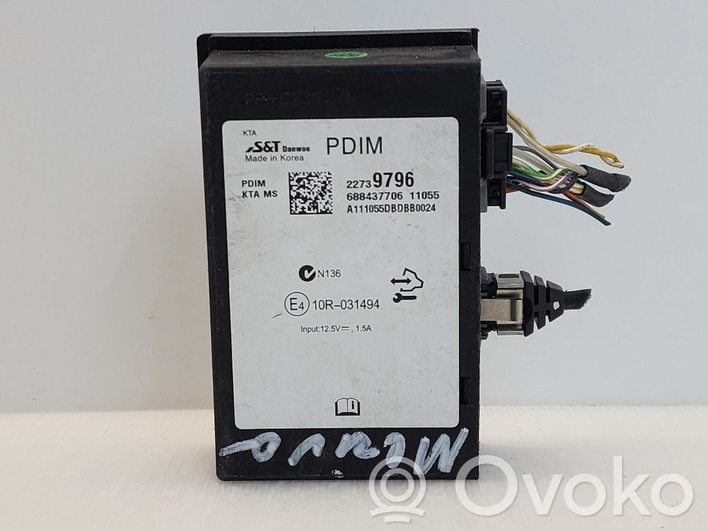 Bluetooth control unit module   22739796,22739796,A14NET