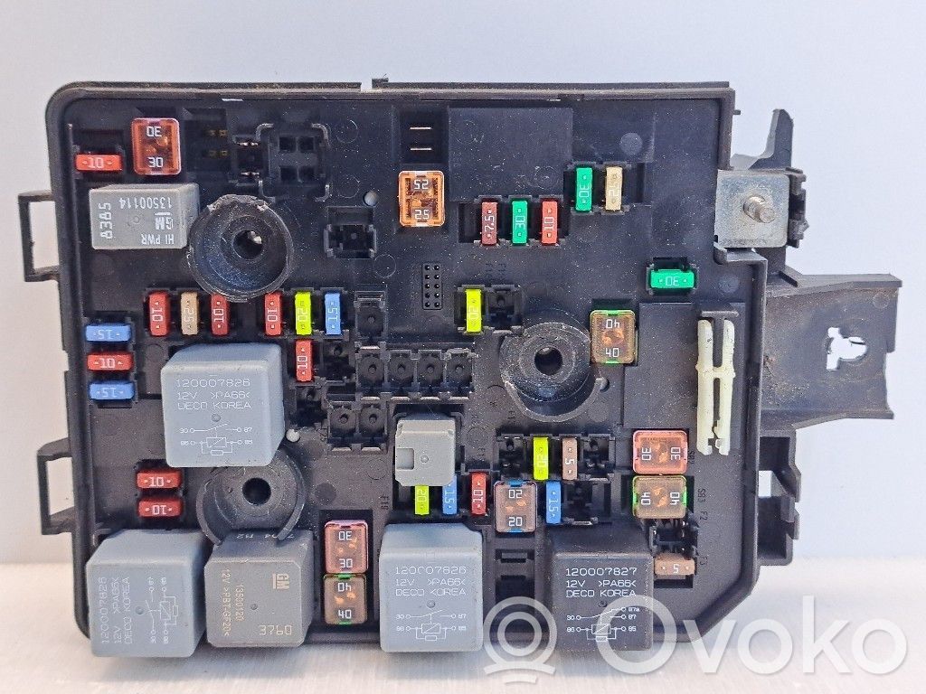 Opel Corsa E Sicherungskasten 