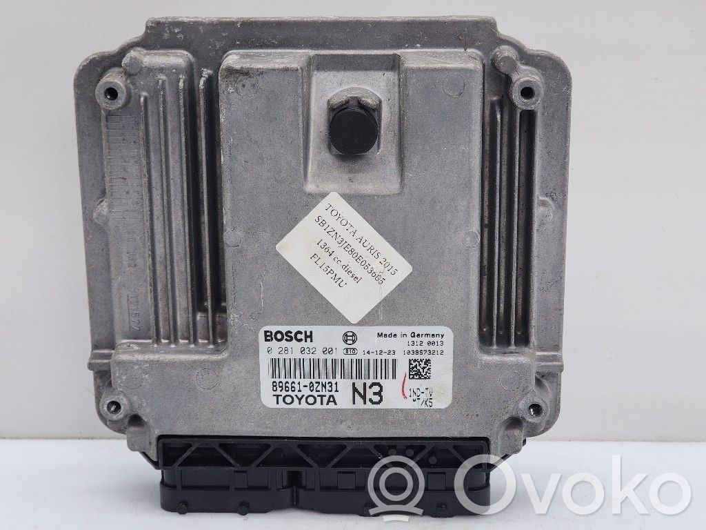 Toyota Auris 150 Engine control unit/module 