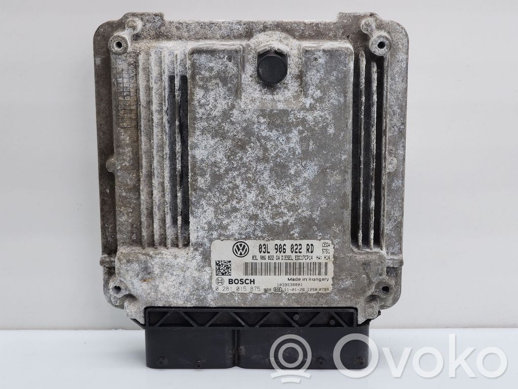 Skoda Octavia Mk2 (1Z) Engine control unit/module 