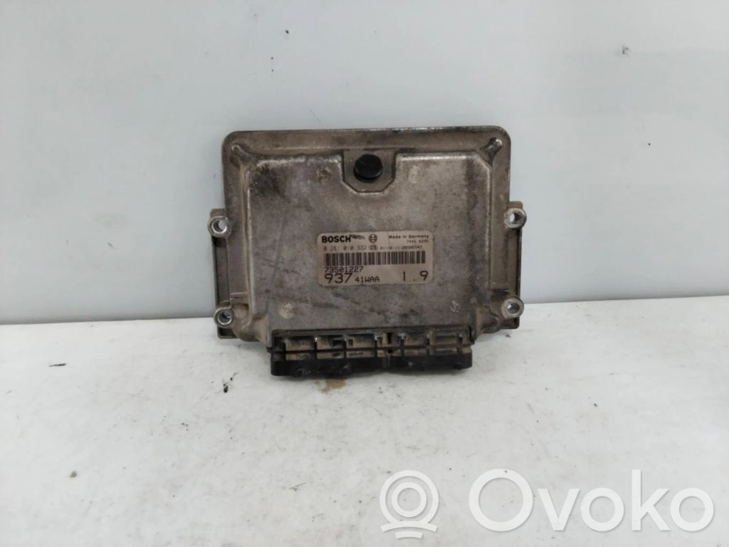 Alfa Romeo 166 Unité de commande, module ECU de moteur