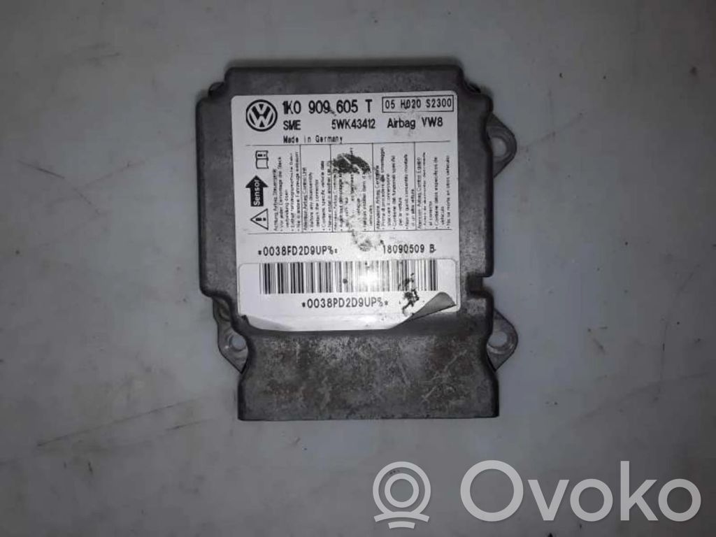Volkswagen Golf Plus Centralina/modulo airbag