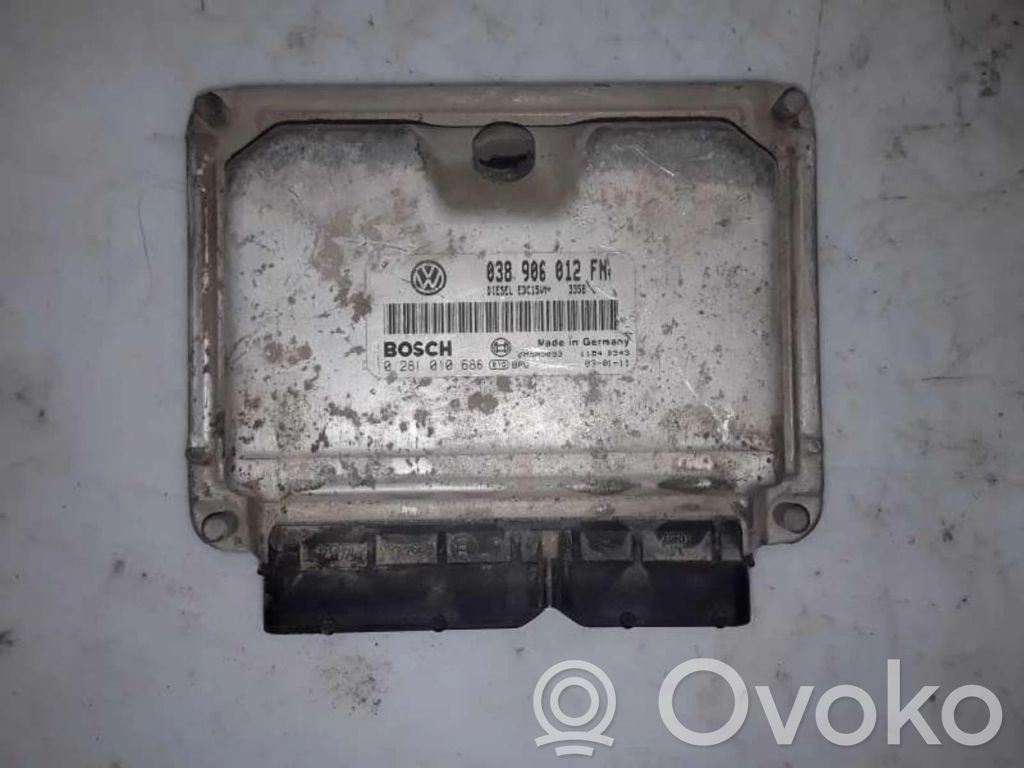 Seat Leon (1M) Centralina/modulo motore ECU 