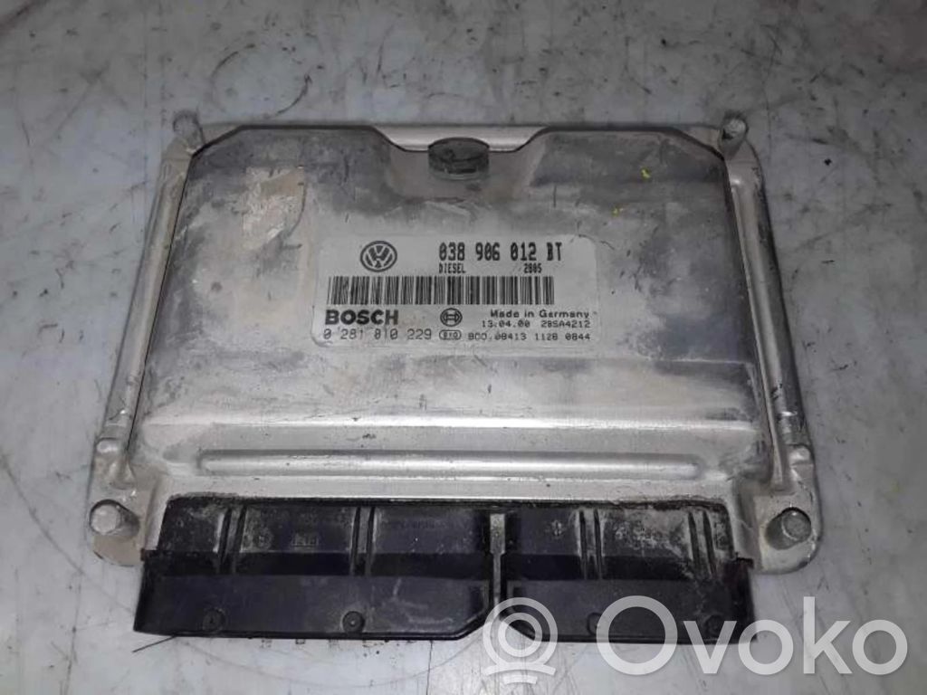 Unité de commande, module ECU de moteur   038906012BT