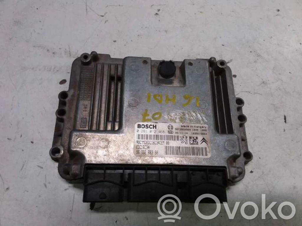 Unité de commande, module ECU de moteur   0281012468
