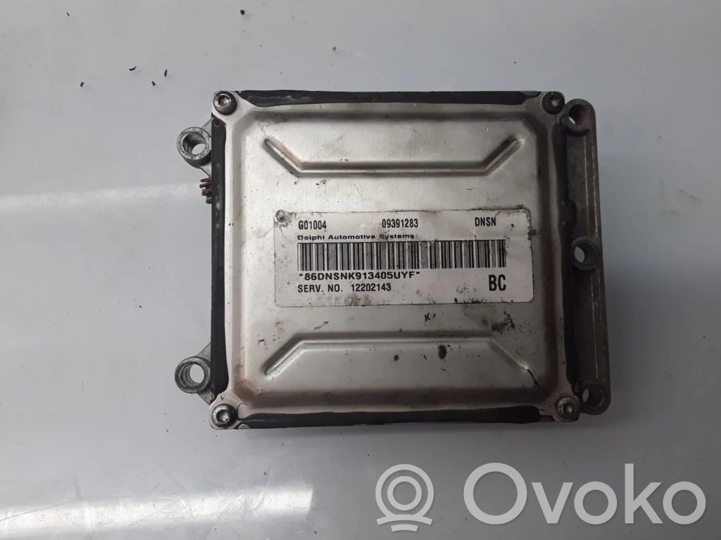Unité de commande, module ECU de moteur   09391283