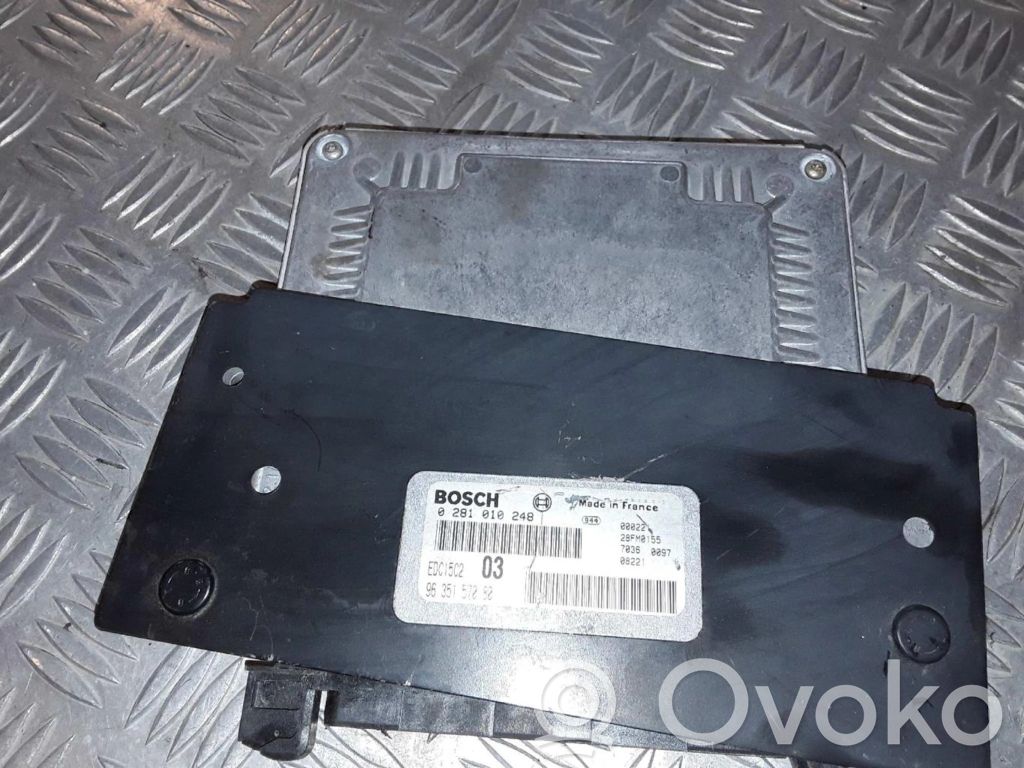 Unité de commande, module ECU de moteur   0281010248