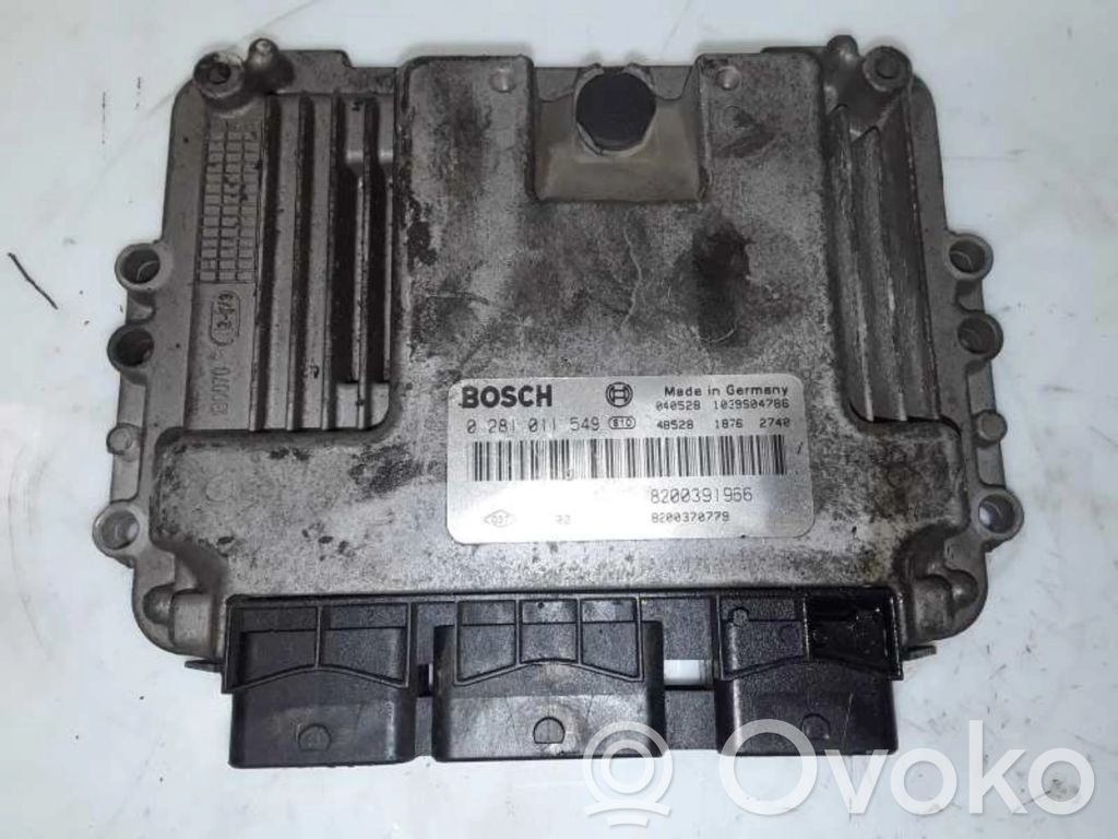 Renault Scenic II - Grand scenic II Centralina/modulo motore ECU