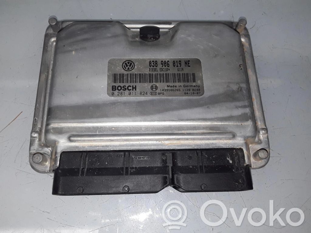 Unidad de control/módulo ECU del motor   038906019NE