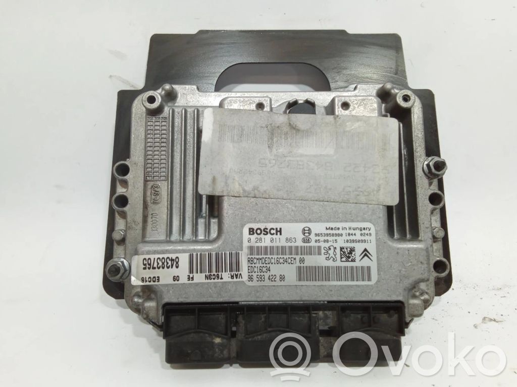 Unité de commande, module ECU de moteur   0281011863