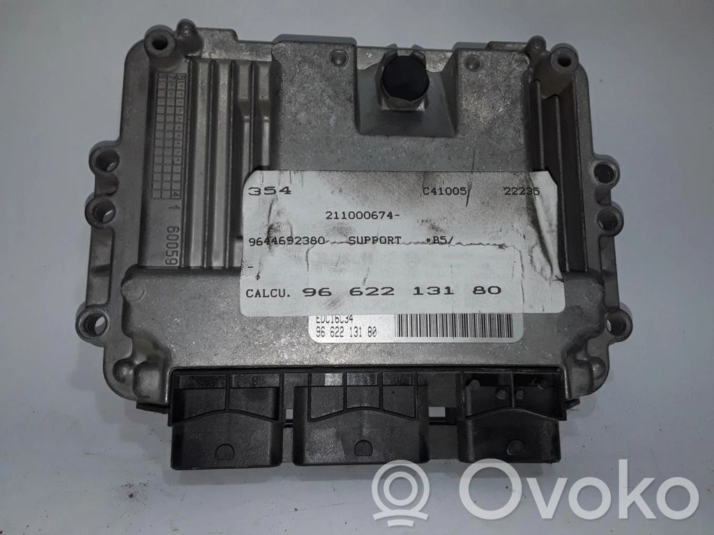 Unité de commande, module ECU de moteur   9662213180