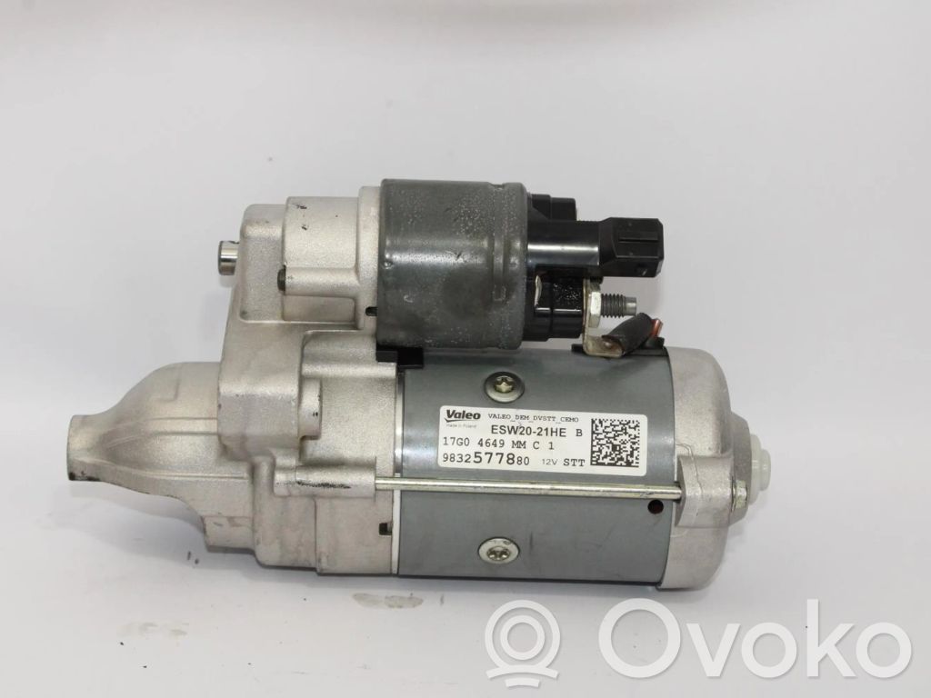 Motor de arranque   9832577880