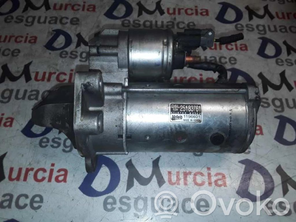 Motor de arranque   25183761