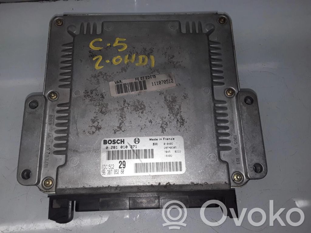 Citroen Berlingo Centralina/modulo motore ECU