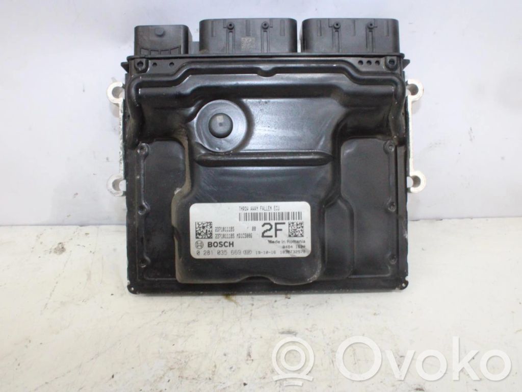 Unidad de control/módulo ECU del motor   0281035669