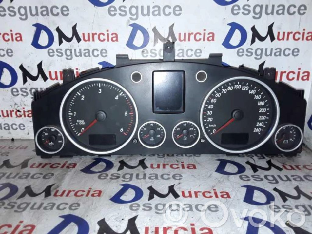 Volkswagen Touareg I Tachimetro (quadro strumenti) 