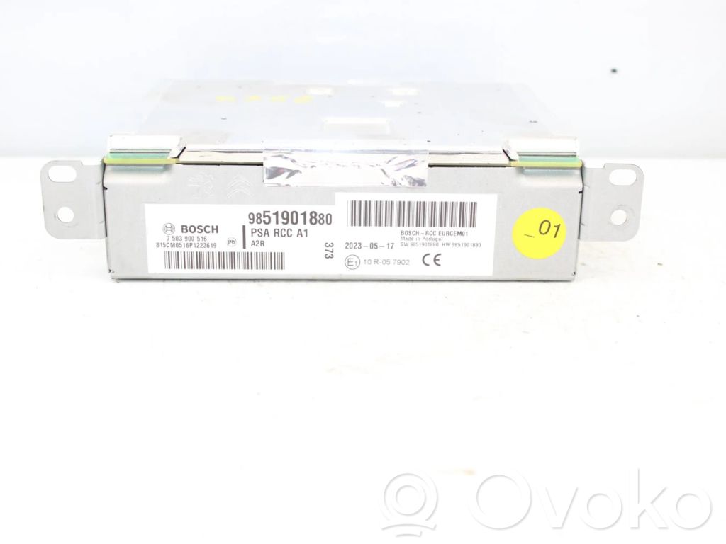 Peugeot 208 I Unità principale autoradio/CD/DVD/GPS 