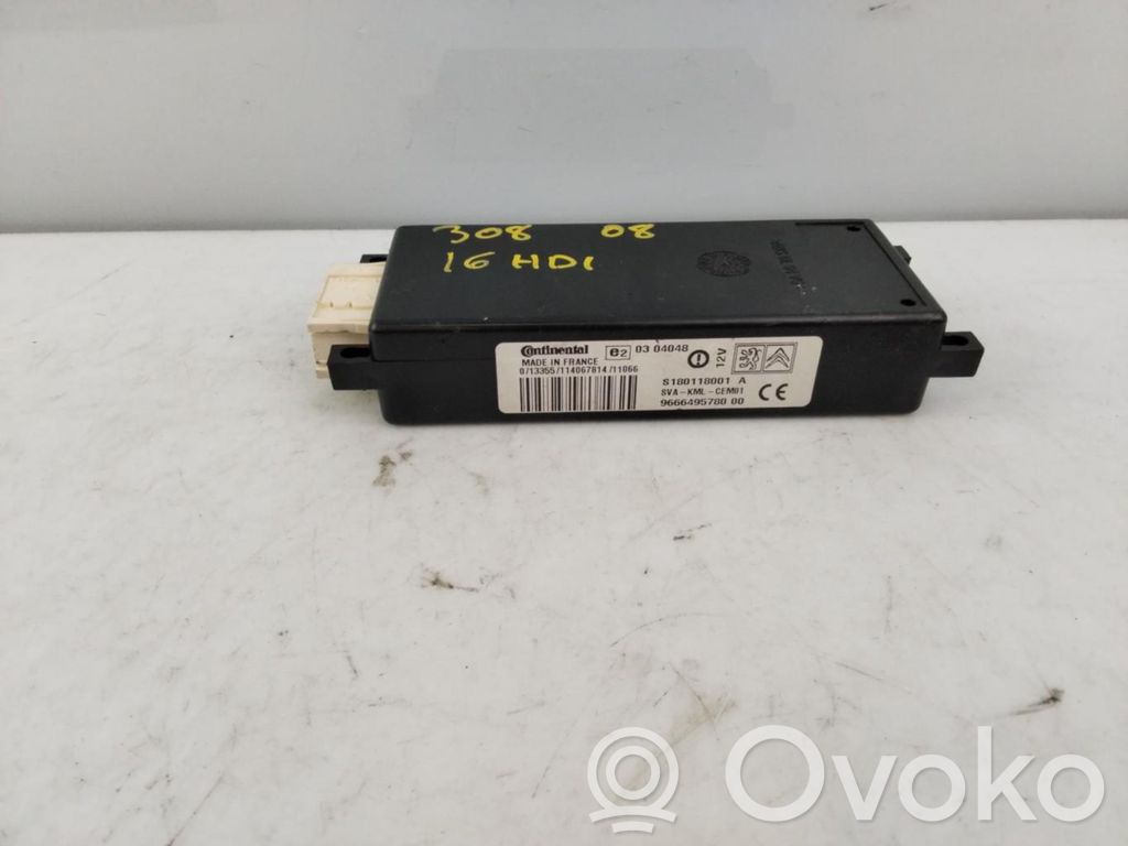 Peugeot 308 Module unité de contrôle Bluetooth 