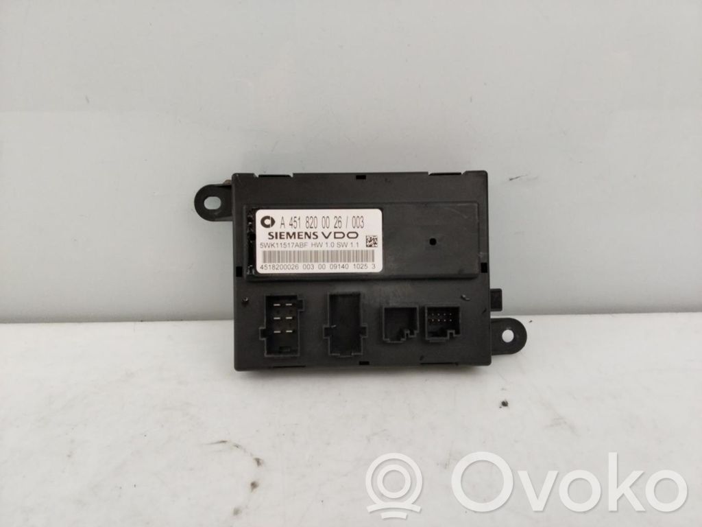 Smart ForTwo II Unidad de control/módulo del motor 