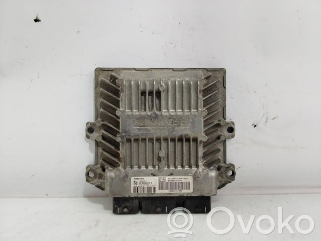Citroen C3 Unité de commande, module ECU de moteur 