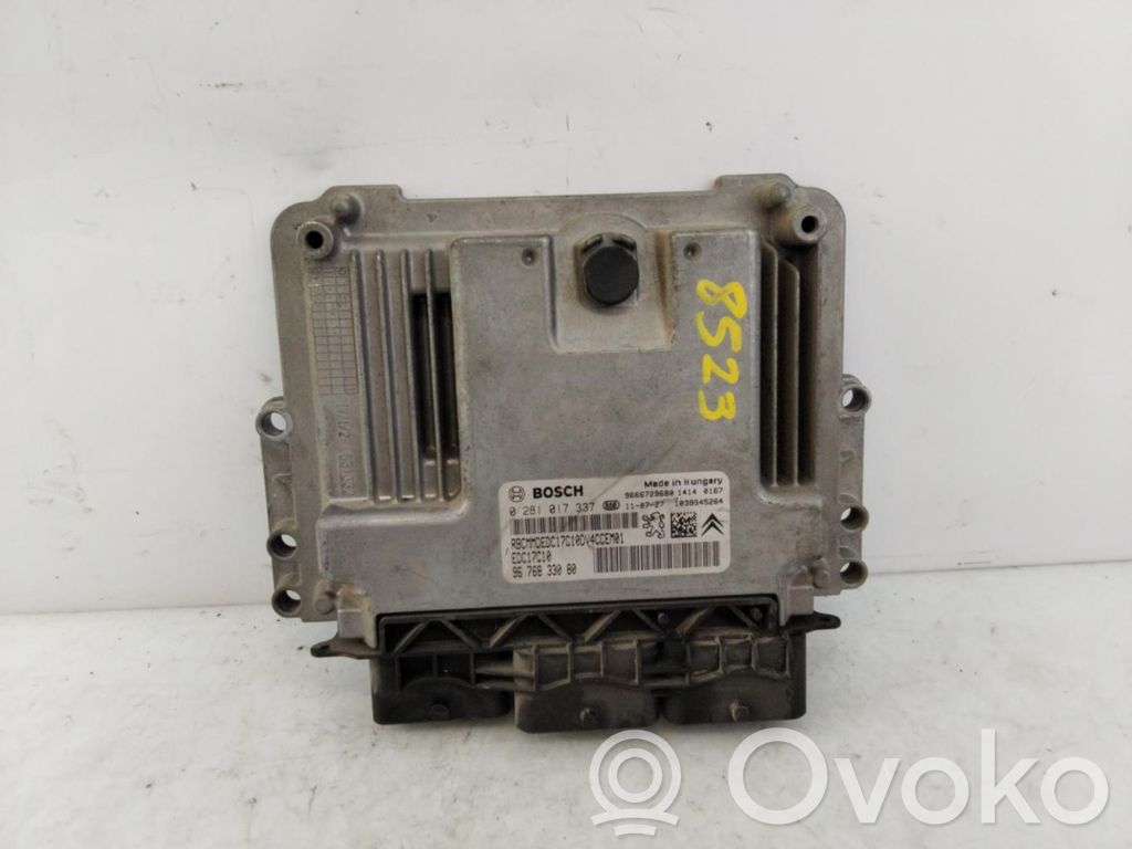 Unité de commande, module ECU de moteur   9676833080