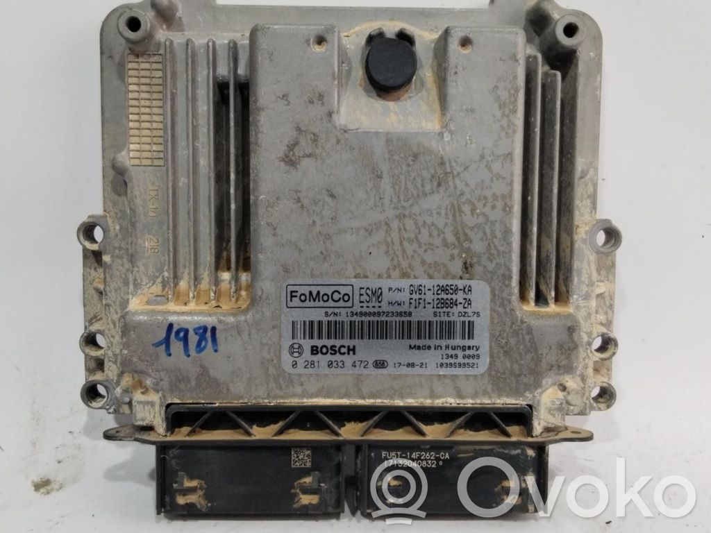 Ford Kuga I Unitate control motor/modul ECU