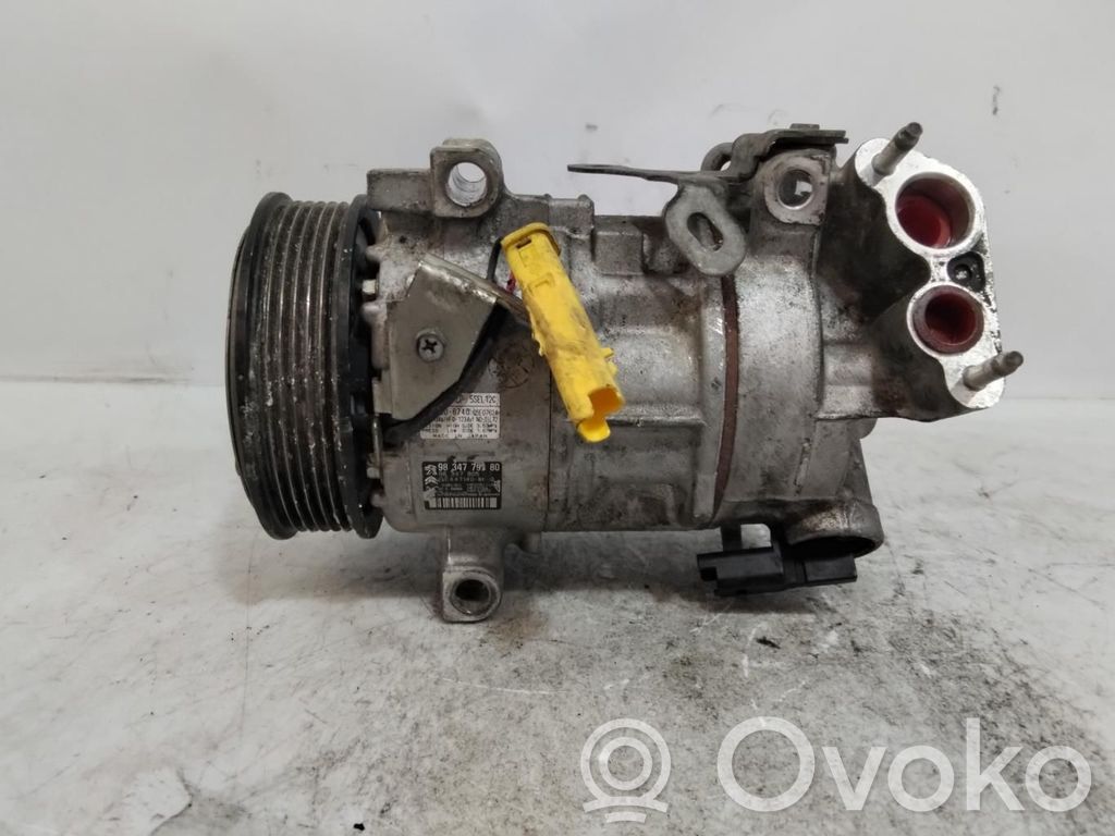 Ilmastointilaitteen kompressorin pumppu (A/C)   9834779880