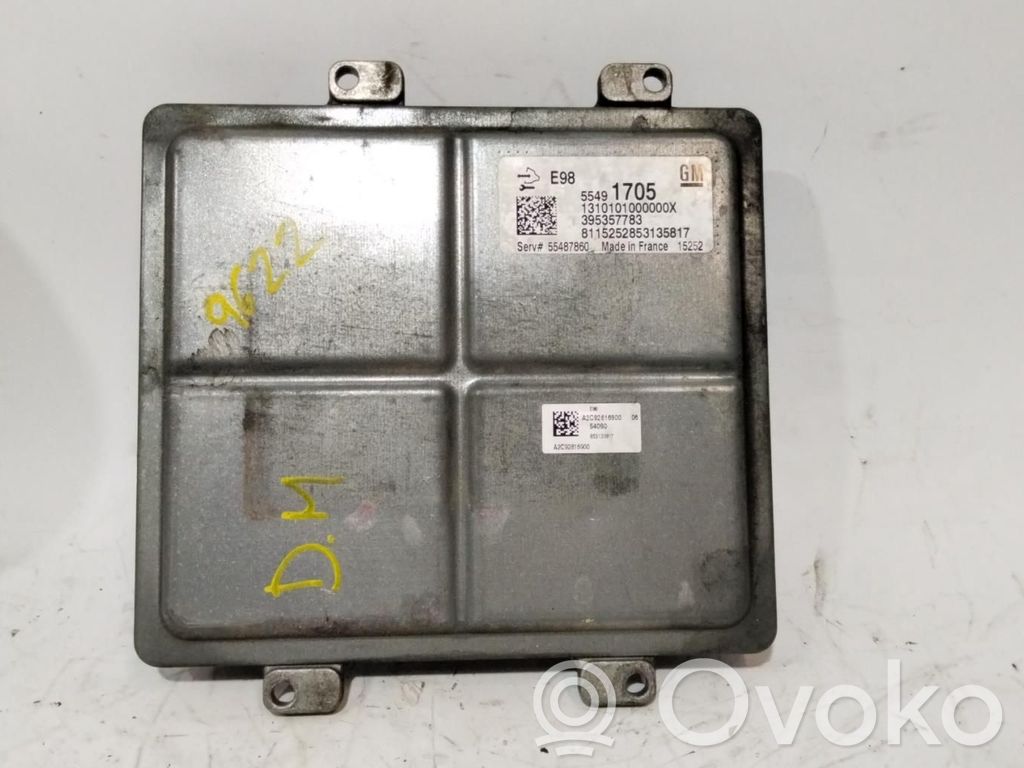 Unité de commande, module ECU de moteur   55491705