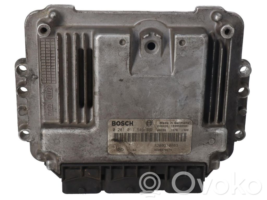 Renault Scenic II -  Grand scenic II Komputer / Sterownik ECU silnika 