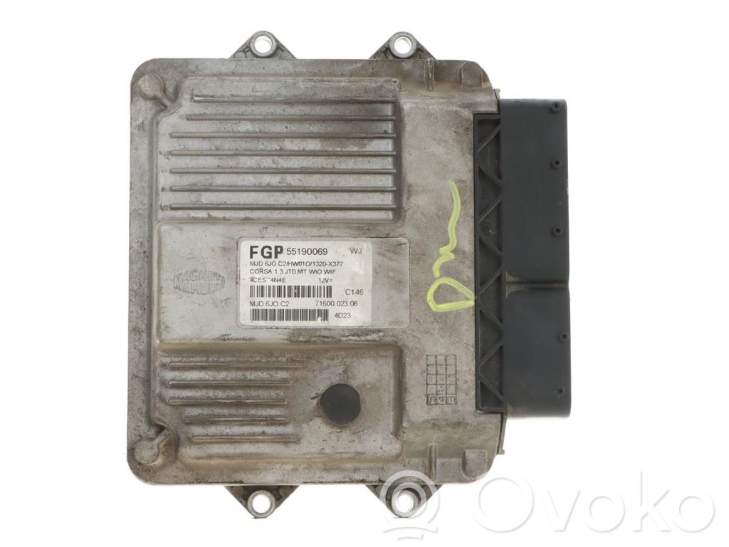 Opel Corsa C Komputer / Sterownik ECU silnika