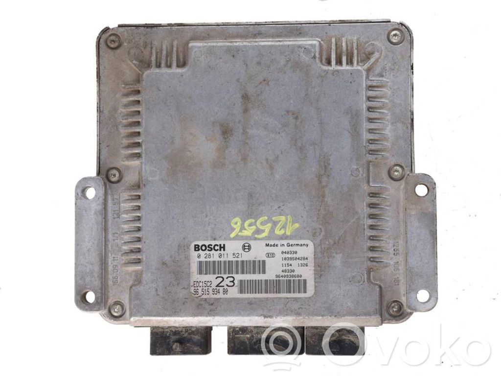 Citroen C4 I Picasso Motorsteuergerät ECU