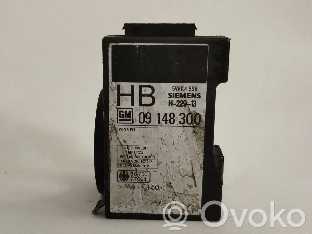 Ignition-blocking relay   09148300,267102292,5WK4596,9PINOS,H22913