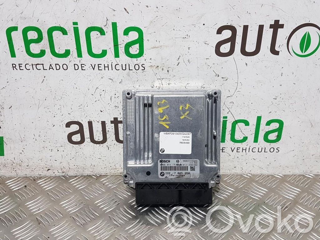 Unité de commande, module ECU de moteur   7805350