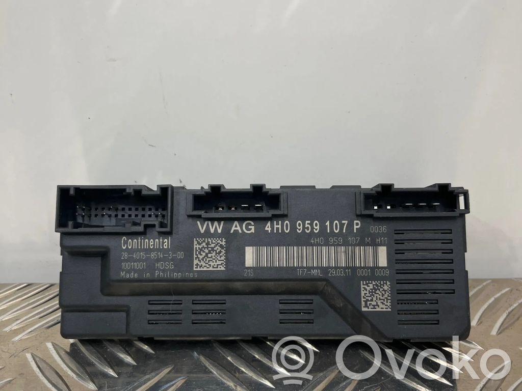 Audi A8 S8 D4 4H Tailgate/trunk control unit/module 