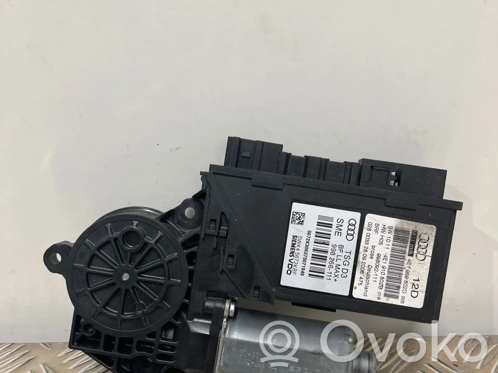 Audi A8 S8 D3 4E Front door window regulator motor 