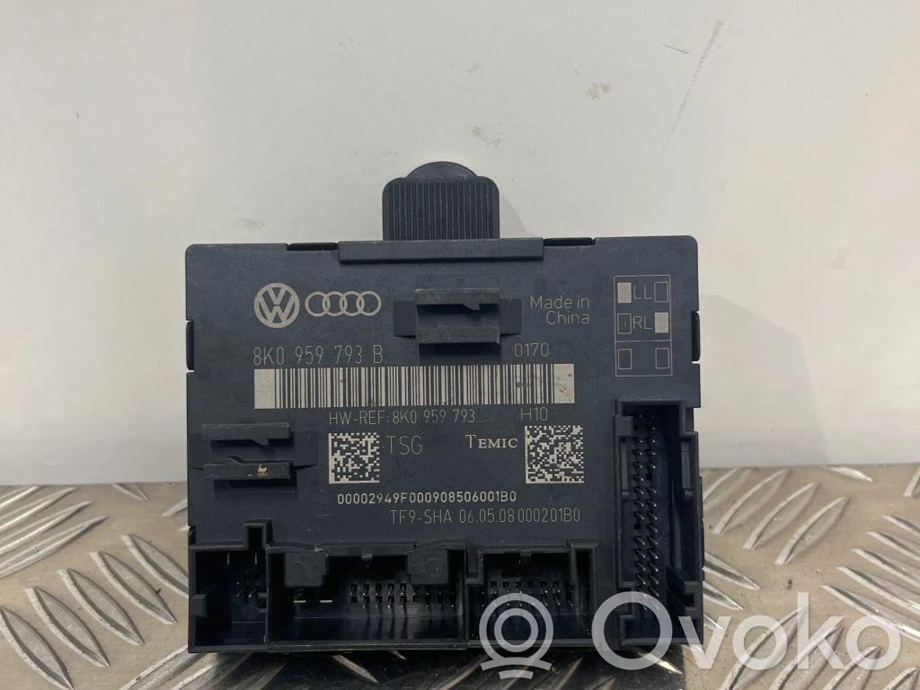 Audi A4 S4 B8 8K Door control unit/module 