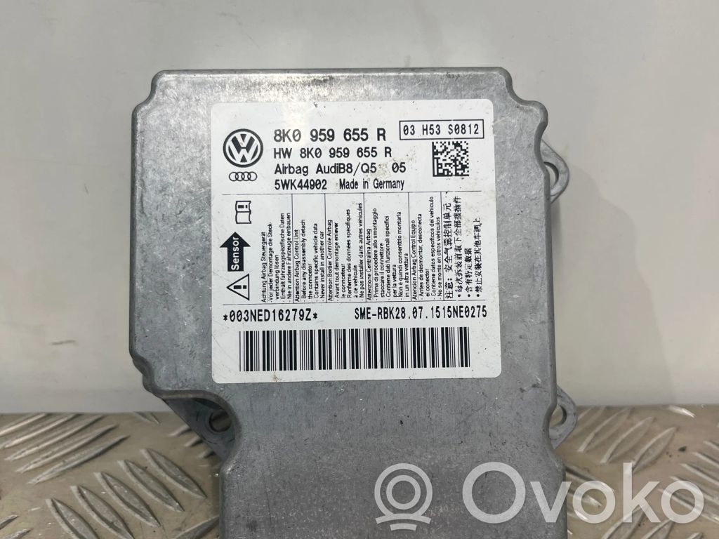 Audi Q5 SQ5 8R Unitate/modul de comandă airbaguri 