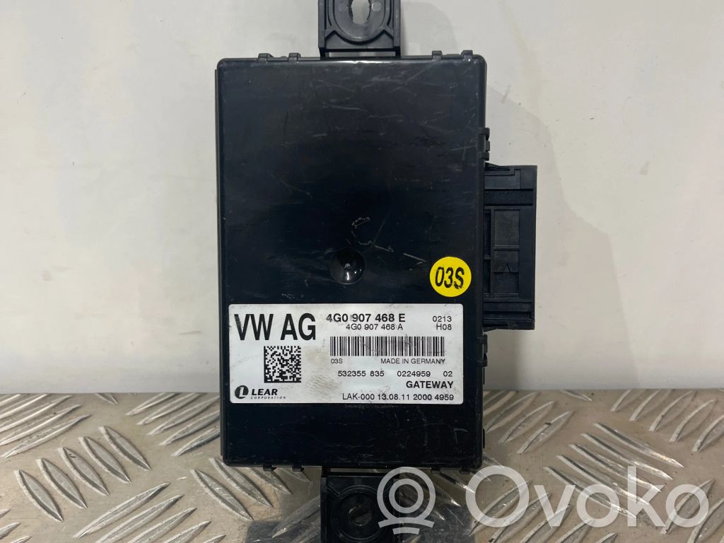 Audi A6 C7 Gateway control module 