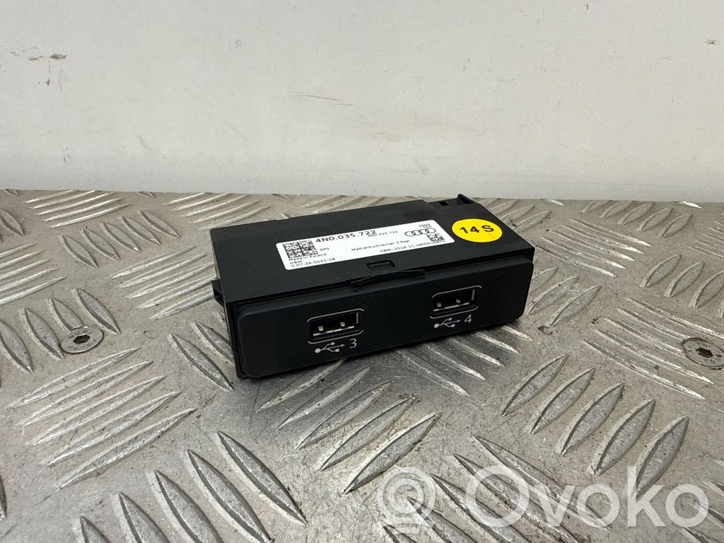 Audi A6 S6 C8 4K USB-pistokeliitin 