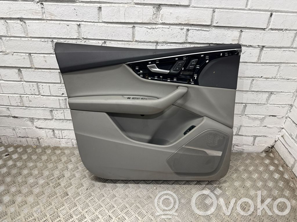 Audi Q7 4M Front door card panel trim 