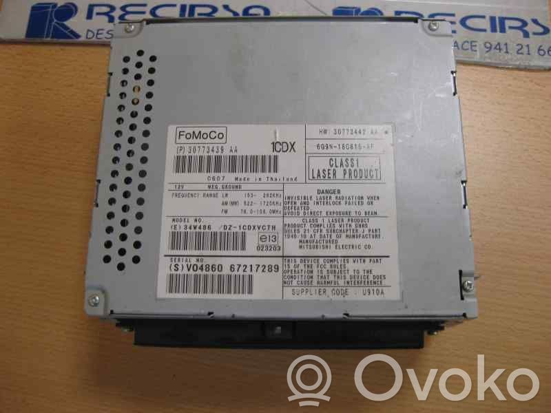 Volvo S80 Moduł / Sterownik dziku audio HiFi 