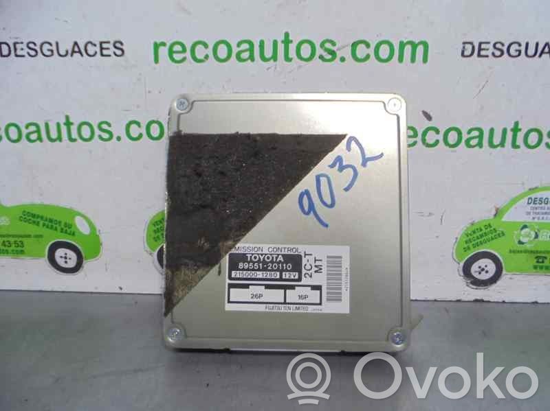 Toyota Carina T210 Unidad de control/módulo del motor 
